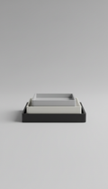 Stacked Modular Tray Set